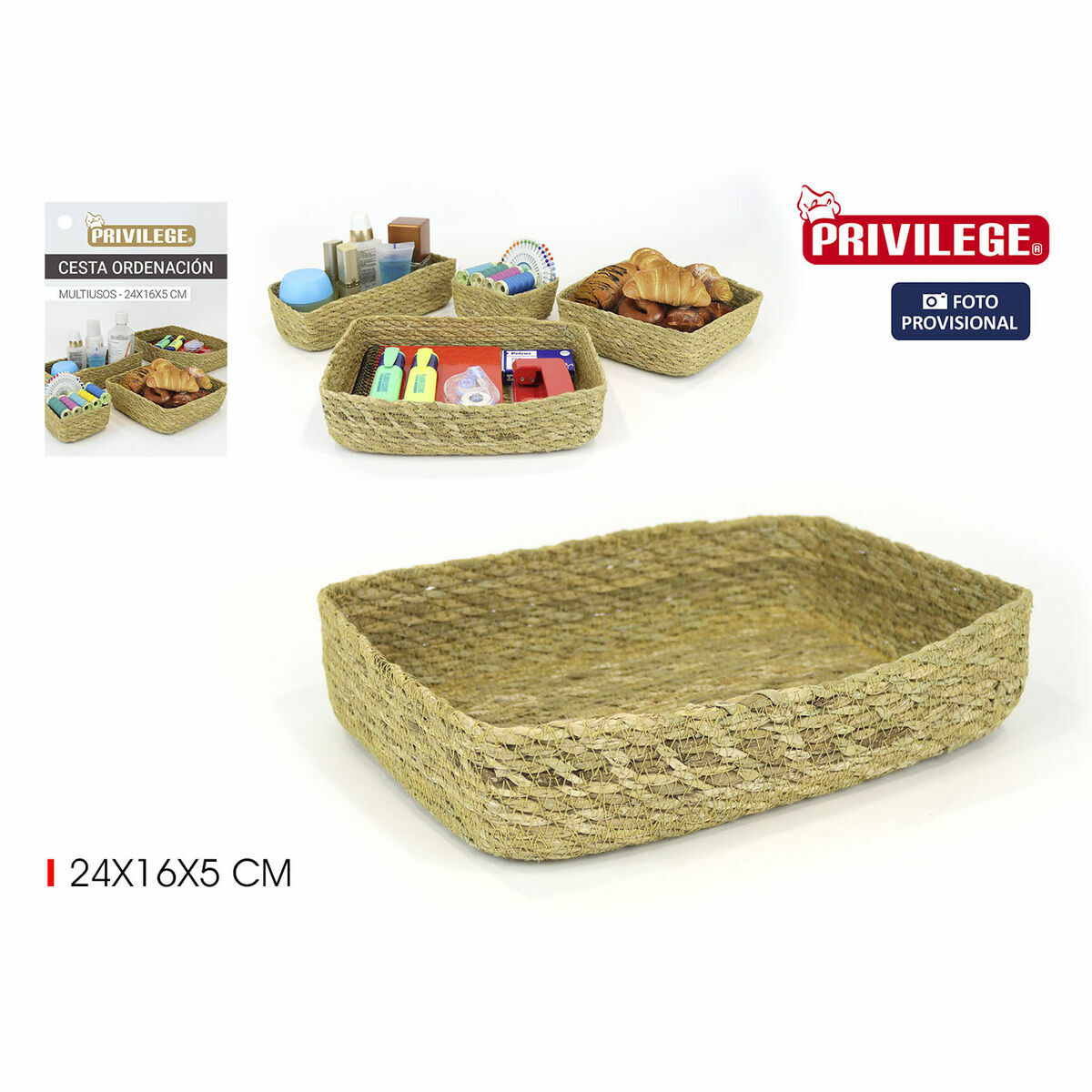 Organizētājs Privilege 24 x 16 x 5 cm